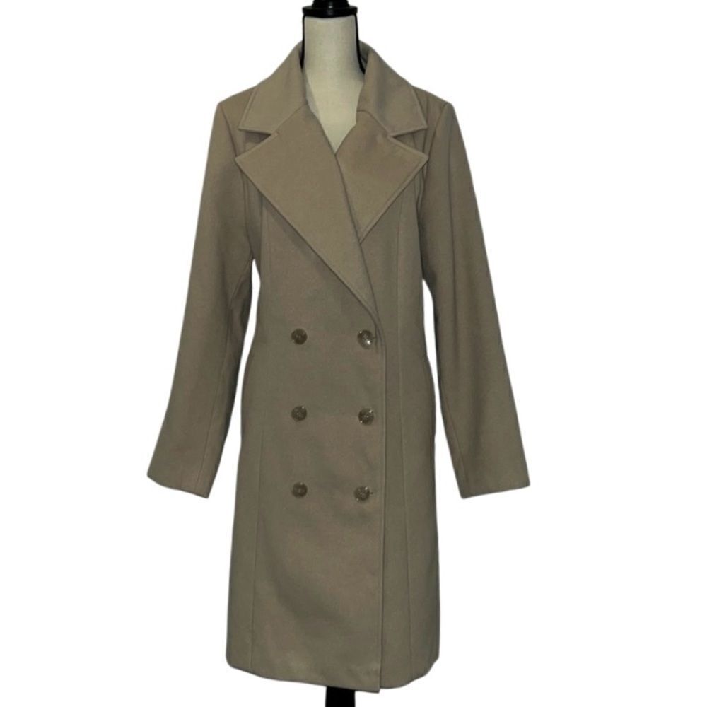 Patrick Starrr X FTF Double Breasted Trench Coat (minor flaw)